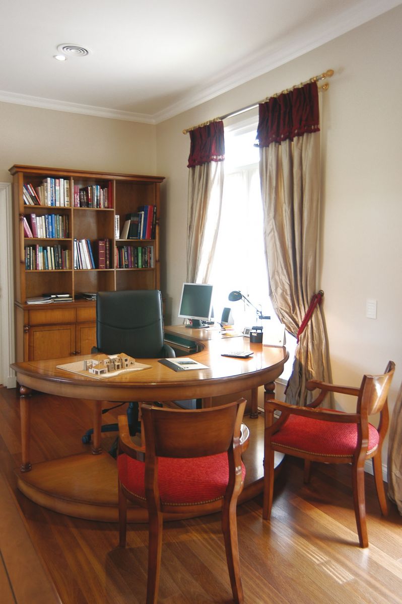 estudio ciba arquitectura casa frances 1 home office